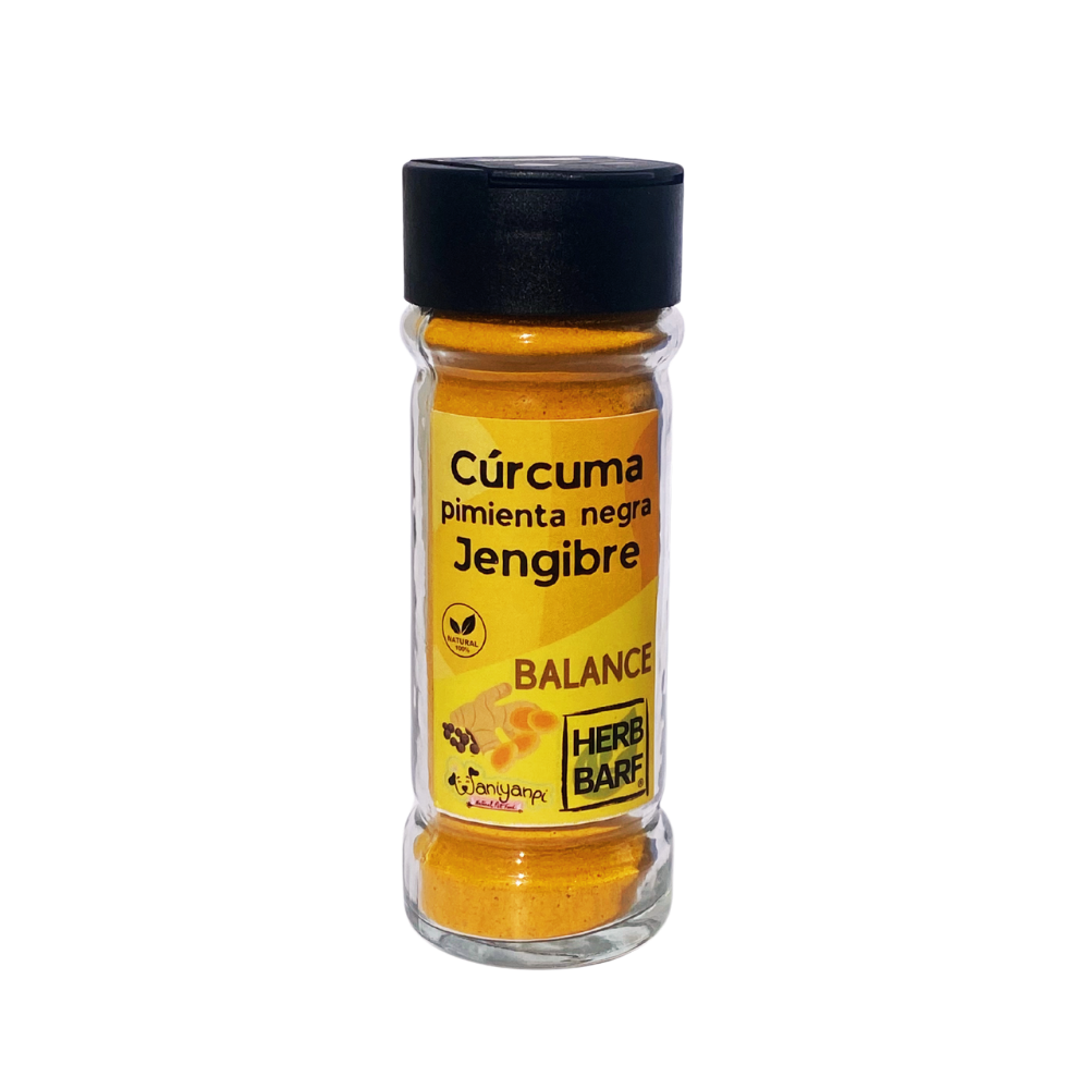 Suplemento Balance - Curcuma y Jengibre para perros(60g)